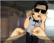 Gangnam Style brawl vicces jtkok