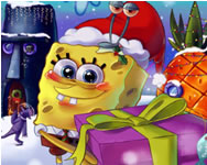 vicces - Spongebob christmas jigsaw puzzle