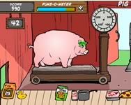 Feed the pig vicces HTML5 játék