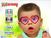 vicces - Gorgeous 143 baby makeover